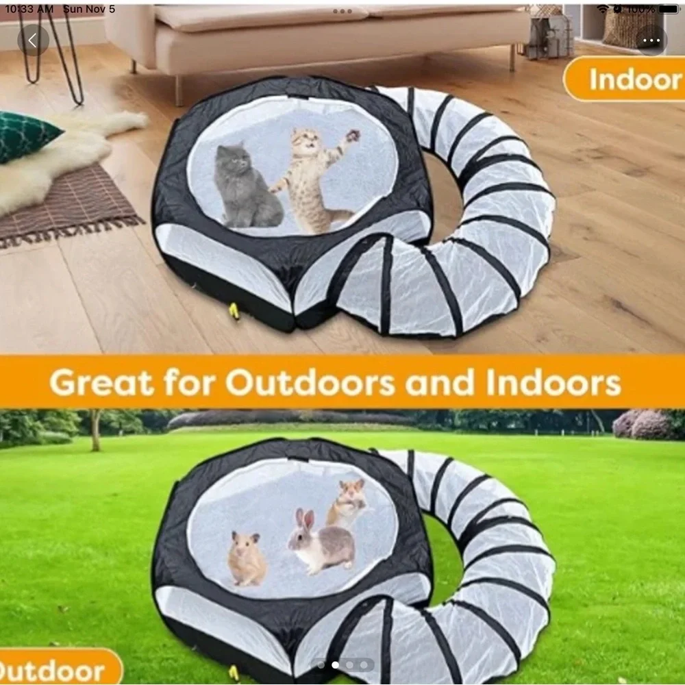 Small animal playpen